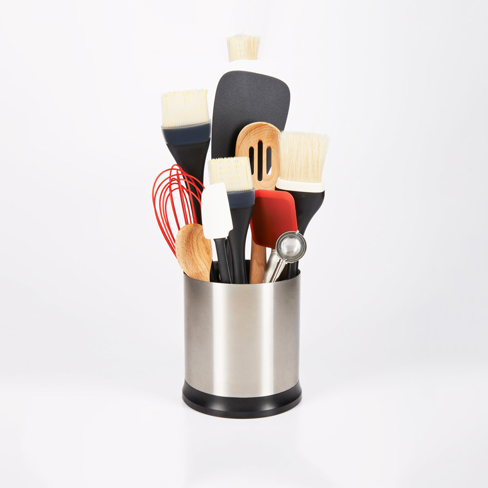 Good Grips Rotating Utensil Holder - Stainless Steel