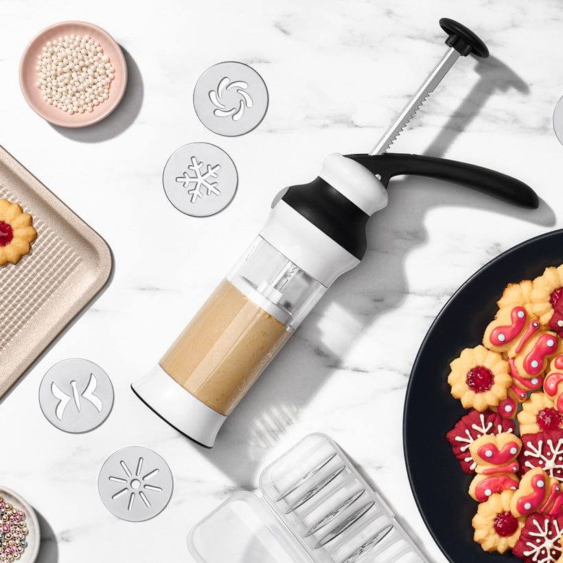 OXO Good Grips Cookie Press with Disk Storage Case_3