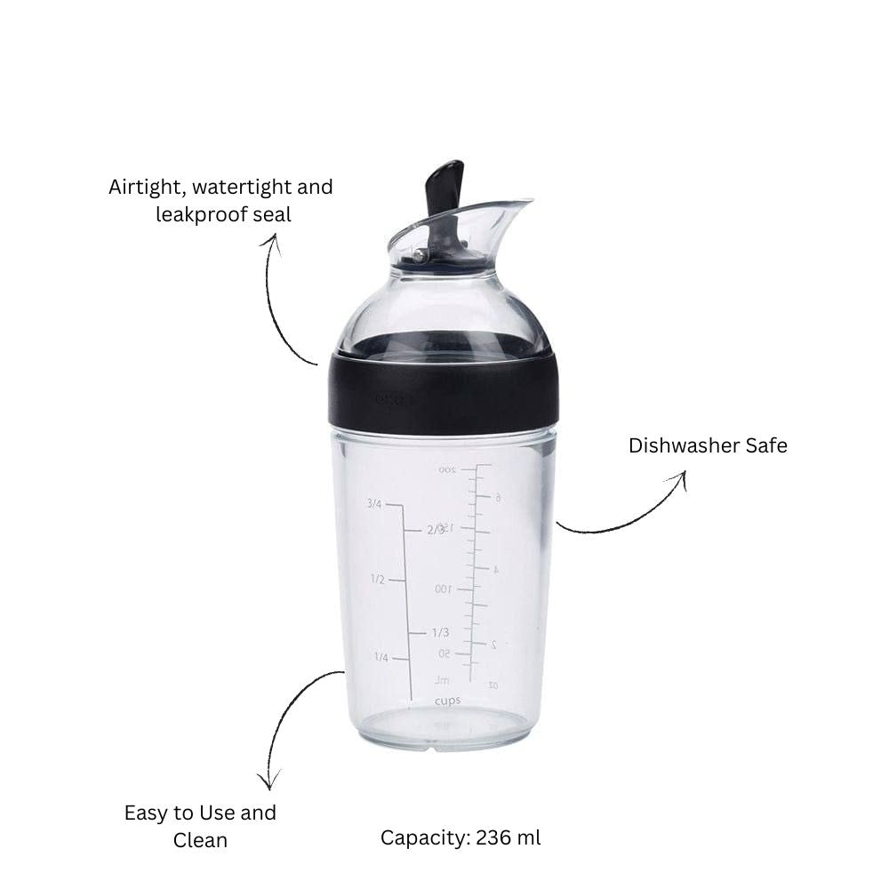 Good Grips Salad Dressing Shaker Small - Black