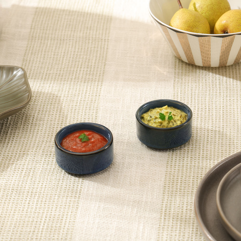 Oasis Dip Bowls, Set of 2 - Cloudy Blue