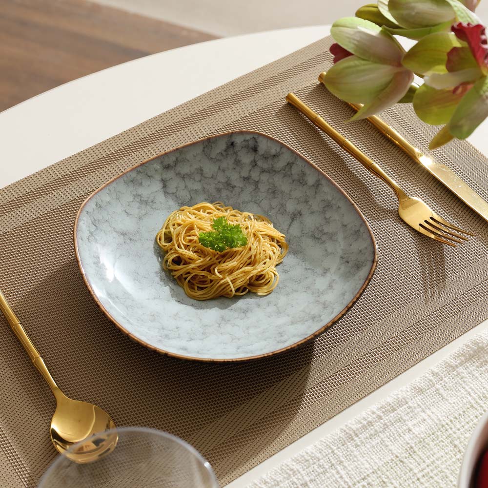 Oasis Curved Plate - Grey