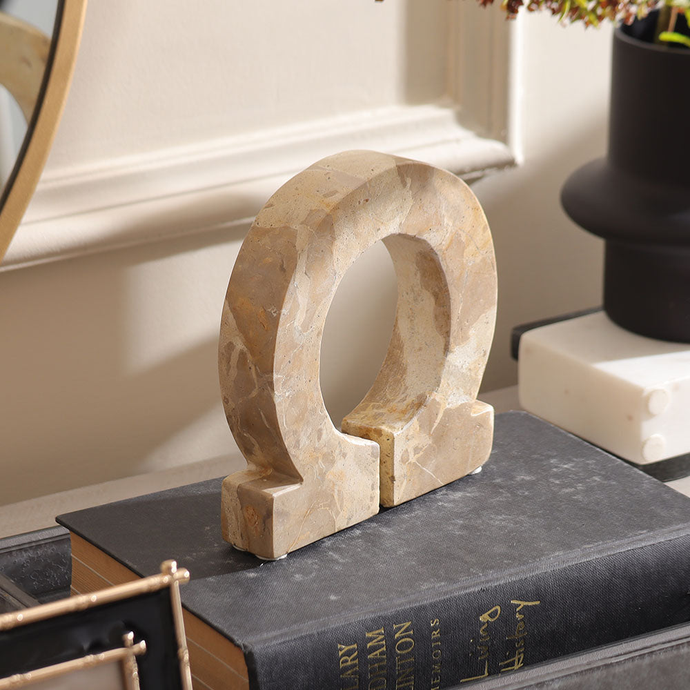 Omega Marble Sculpture - Sandstone