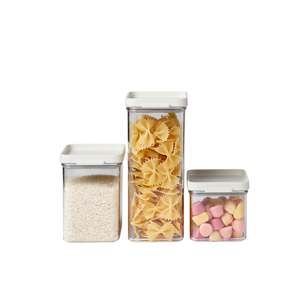 Omnia 3-Piece Storage Set - Nordic White