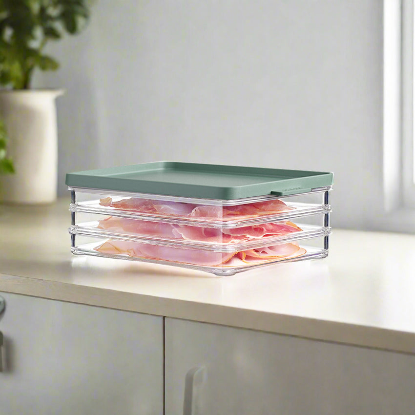 Omnia Cold Cuts Fridge Boxes, Set of 3 - Nordic Sage