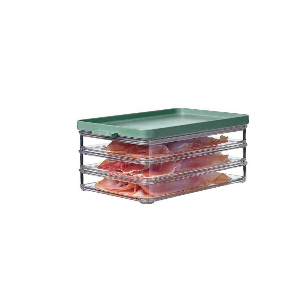 Omnia Cold Cuts Fridge Boxes, Set of 3 - Nordic Sage