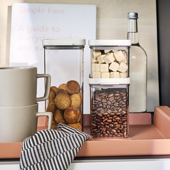 Omnia Storage Box 1100ml - Nordic White