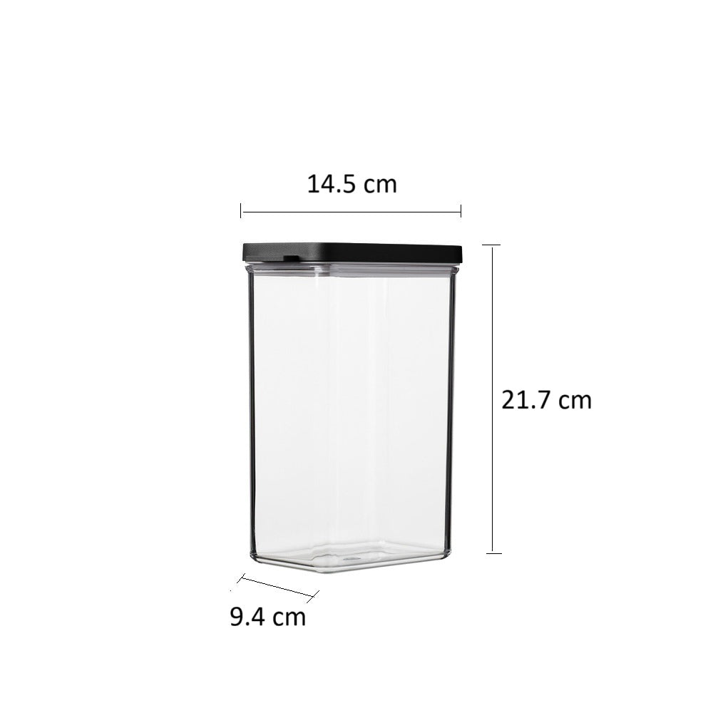 Omnia Storage Box 2000ml - Black