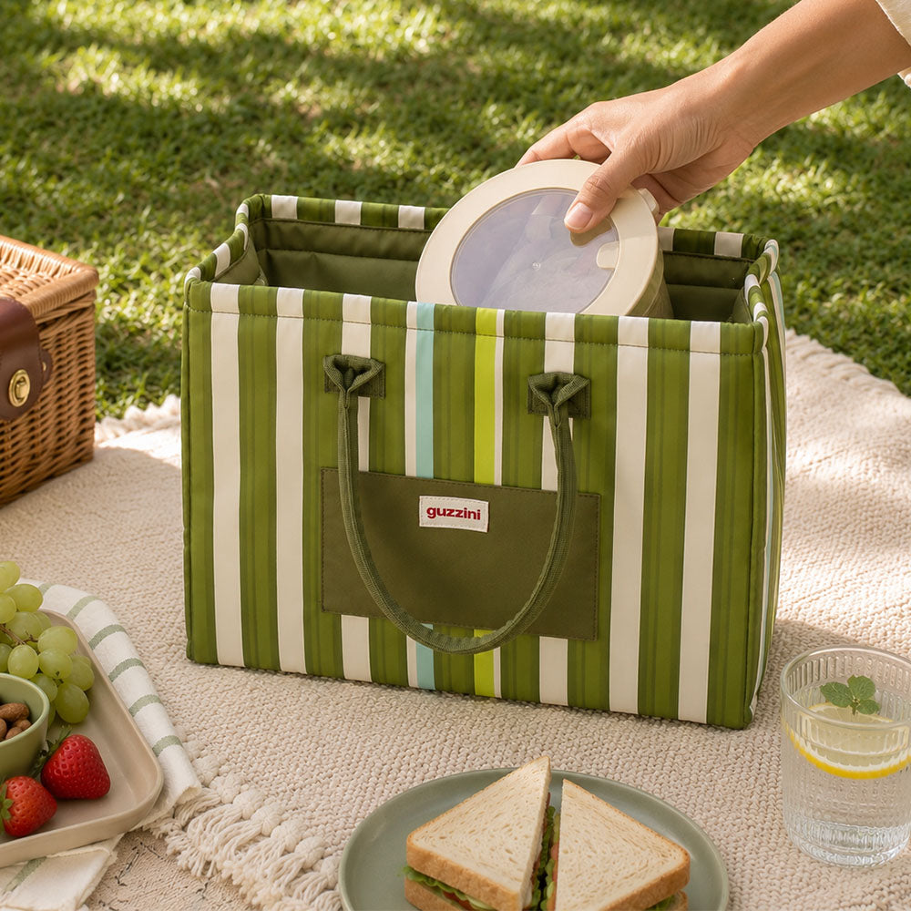 On-the-Go Insulated Tote Bag - Green
