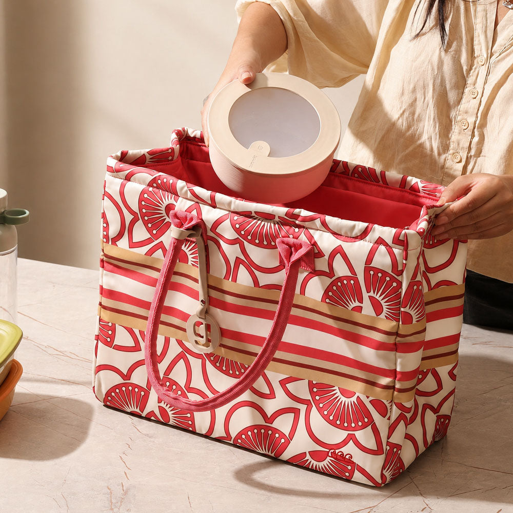 On-the-Go Insulated Tote Bag - Pink