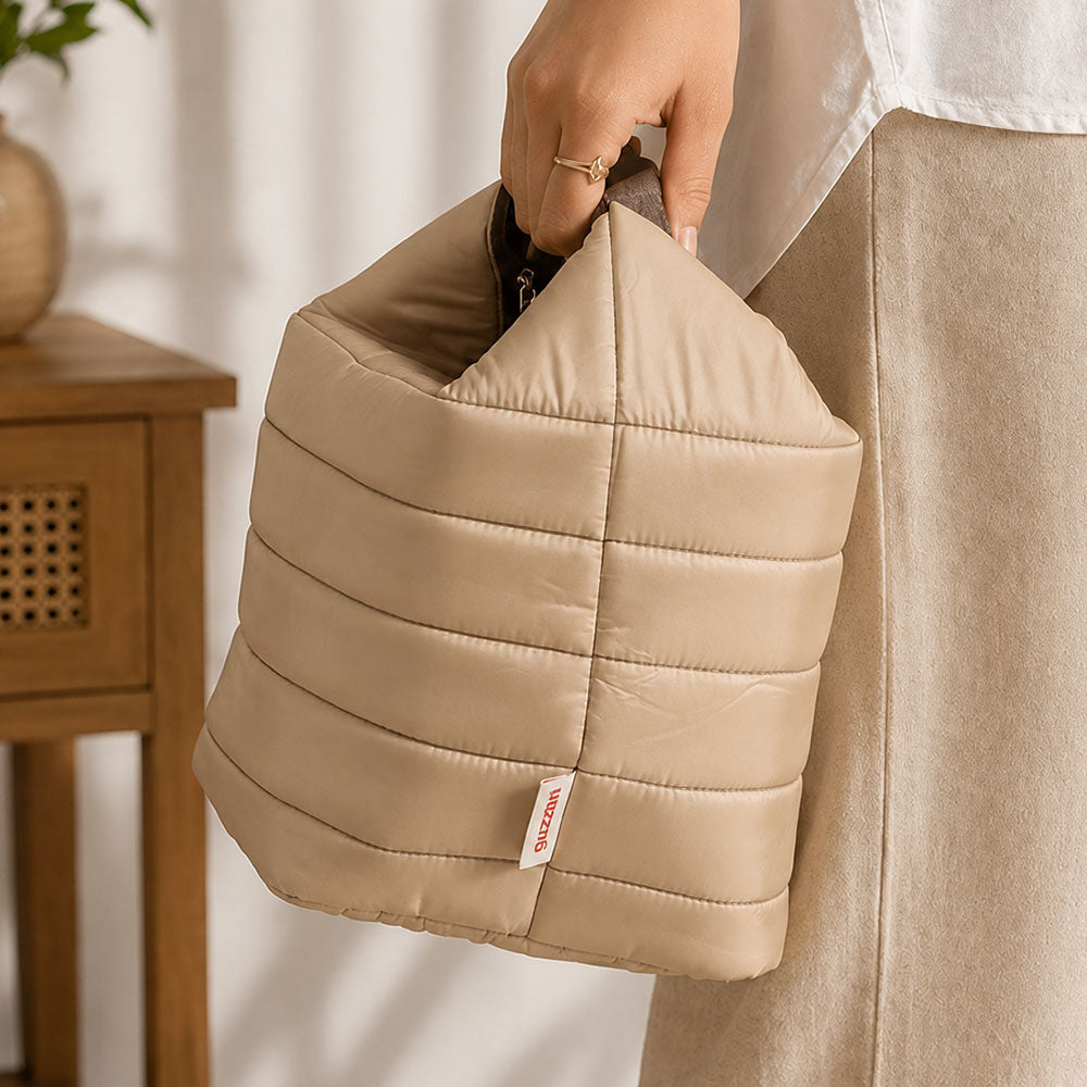 On-the-Go Thermal Lunch Bag Small - Beige