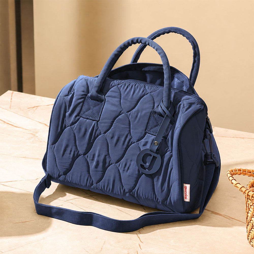 On-the-Go Thermal Shoulder Bag - Denim Blue