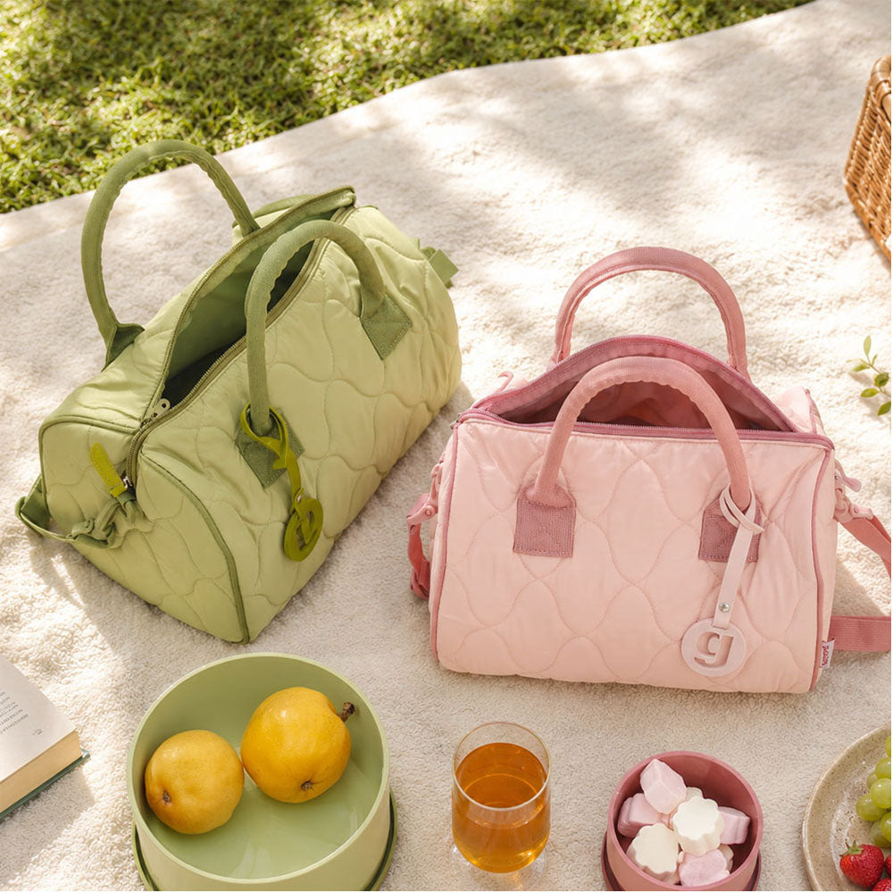 On-the-Go Thermal Shoulder Bag - Pink