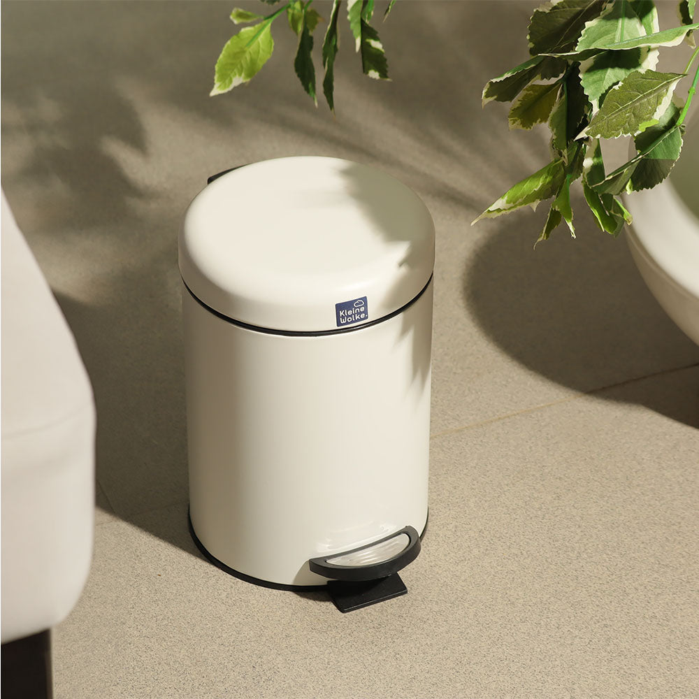 One Pedal Bin Small - White