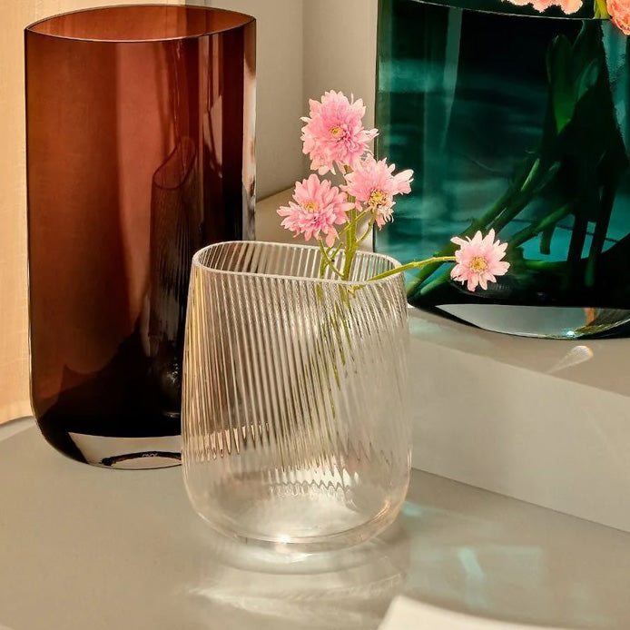 Opti Glass Vase Tall - Clear