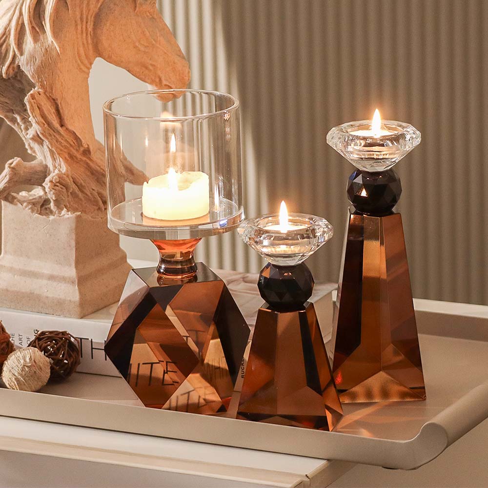 Opulence Crystal Tealight Holder Small