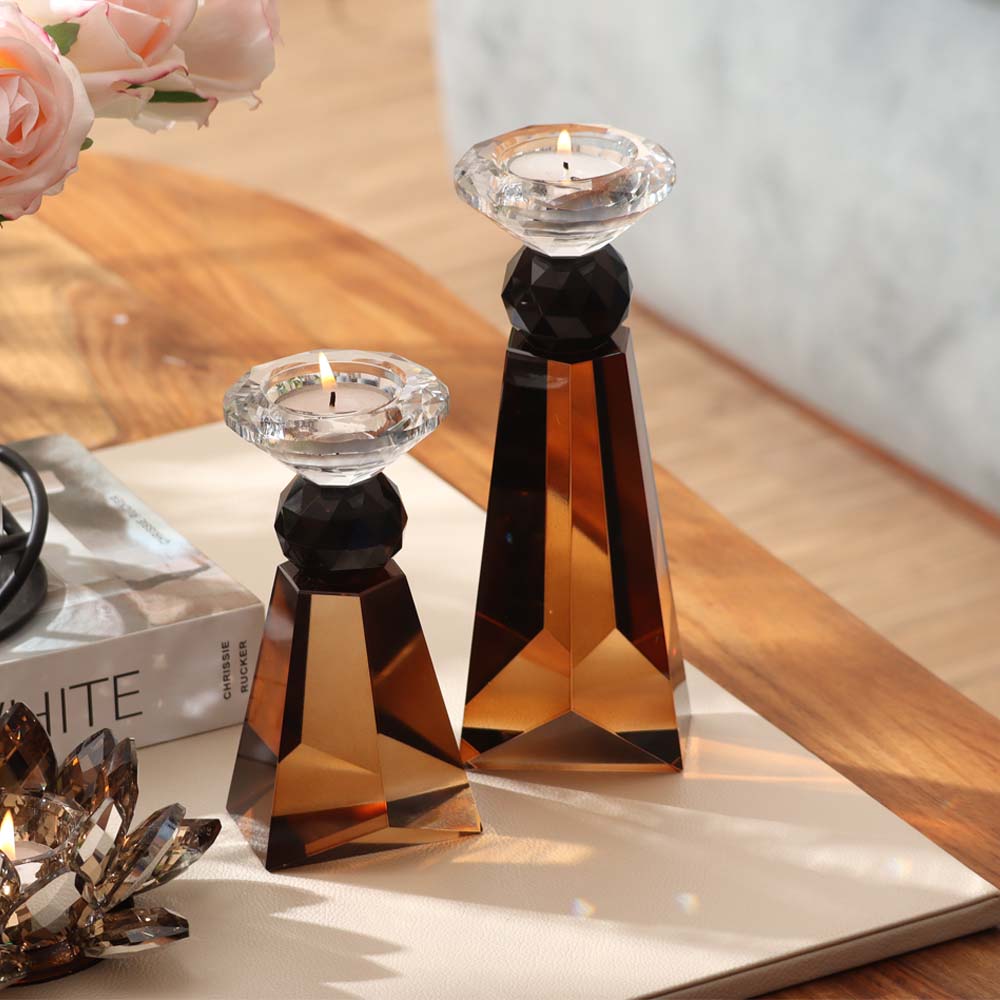 Opulence Crystal Tealight Holder Small