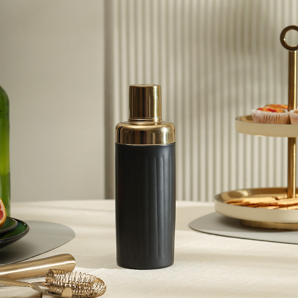 Opus Cocktail Shaker 650ml - Black Gold