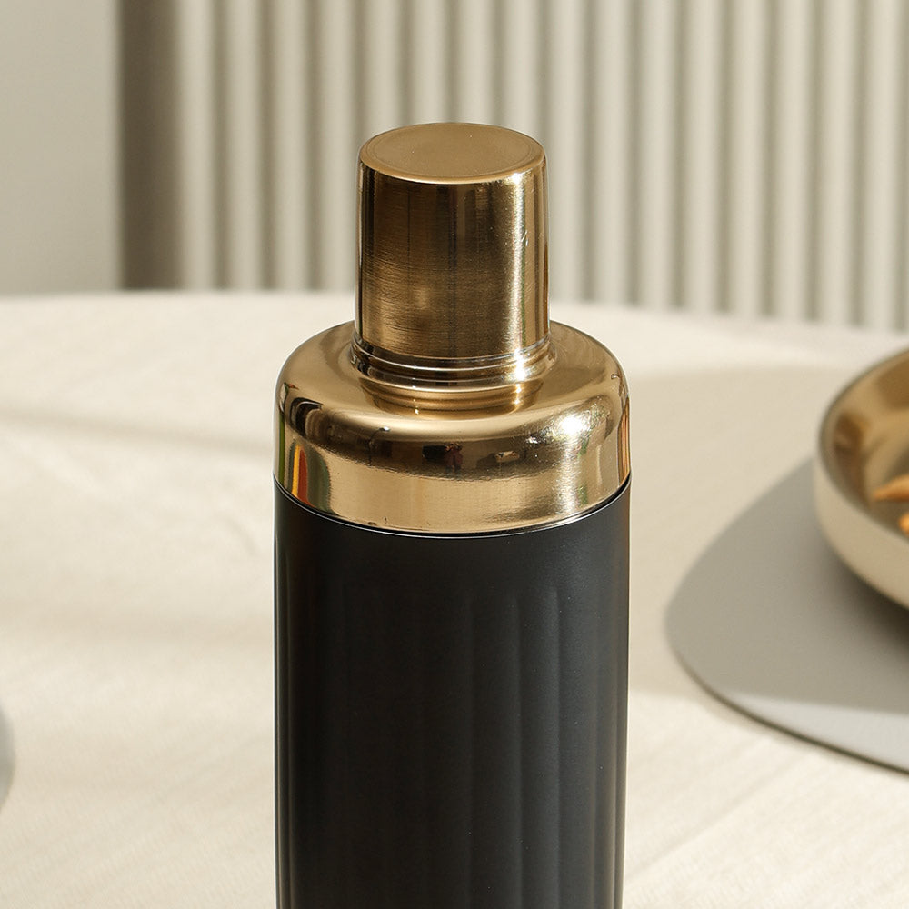 Opus Cocktail Shaker 650ml - Black Gold