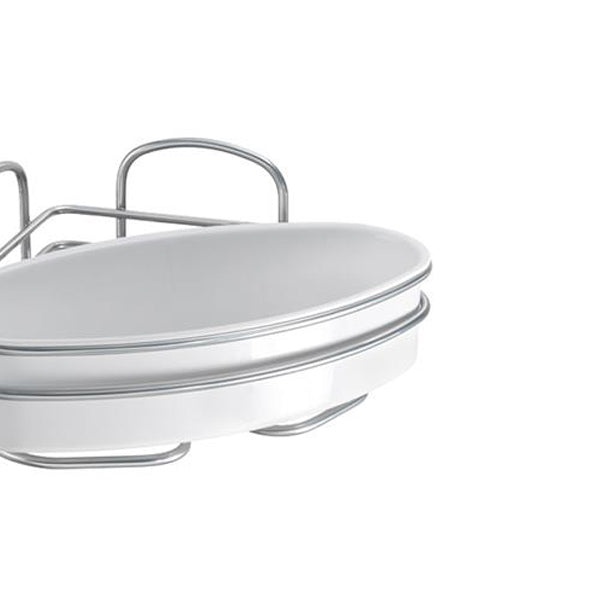 Orbit Corner Shelf - Chrome
