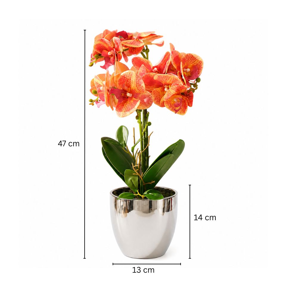 Orchid Artificial Potted Plant - Medium
