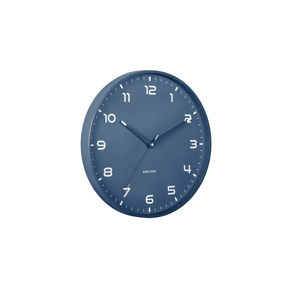 Orgullo Wall Clock 40cm - Blue