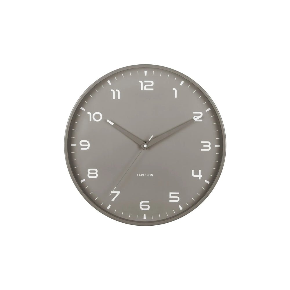 Orgullo Wall Clock 40cm - Grey