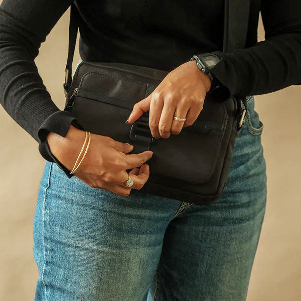 Osaka Crossbody Bag - Charcoal