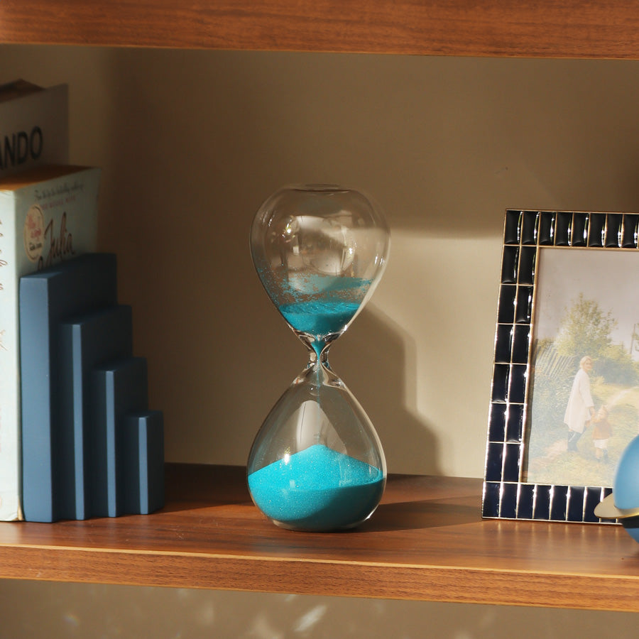 Oslo Hourglass Medium - Teal Blue