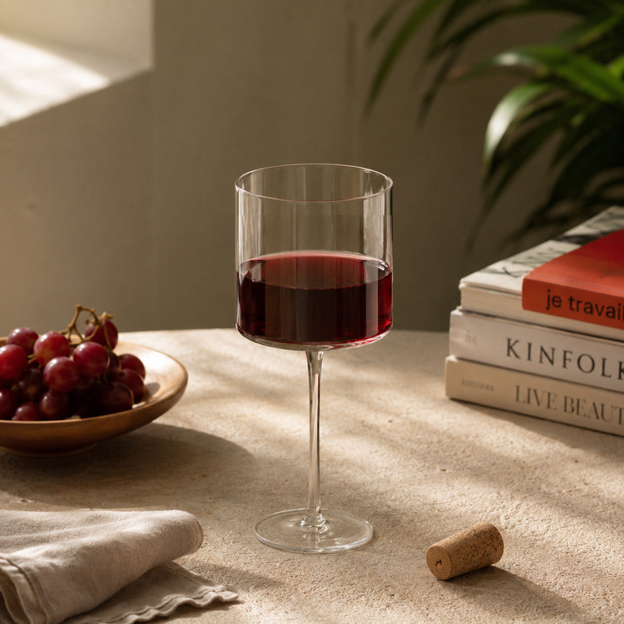 Otis Red Wine Glasses 310ml, Set of 2