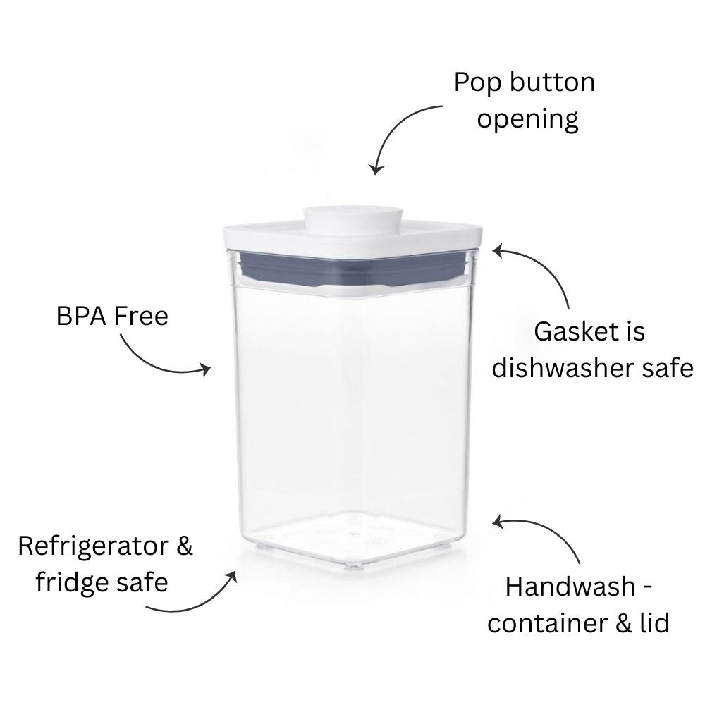 POP 3-Piece Square Container Set Small
