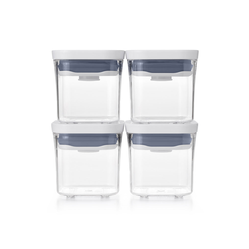 POP 4-Piece Square Container Set Mini