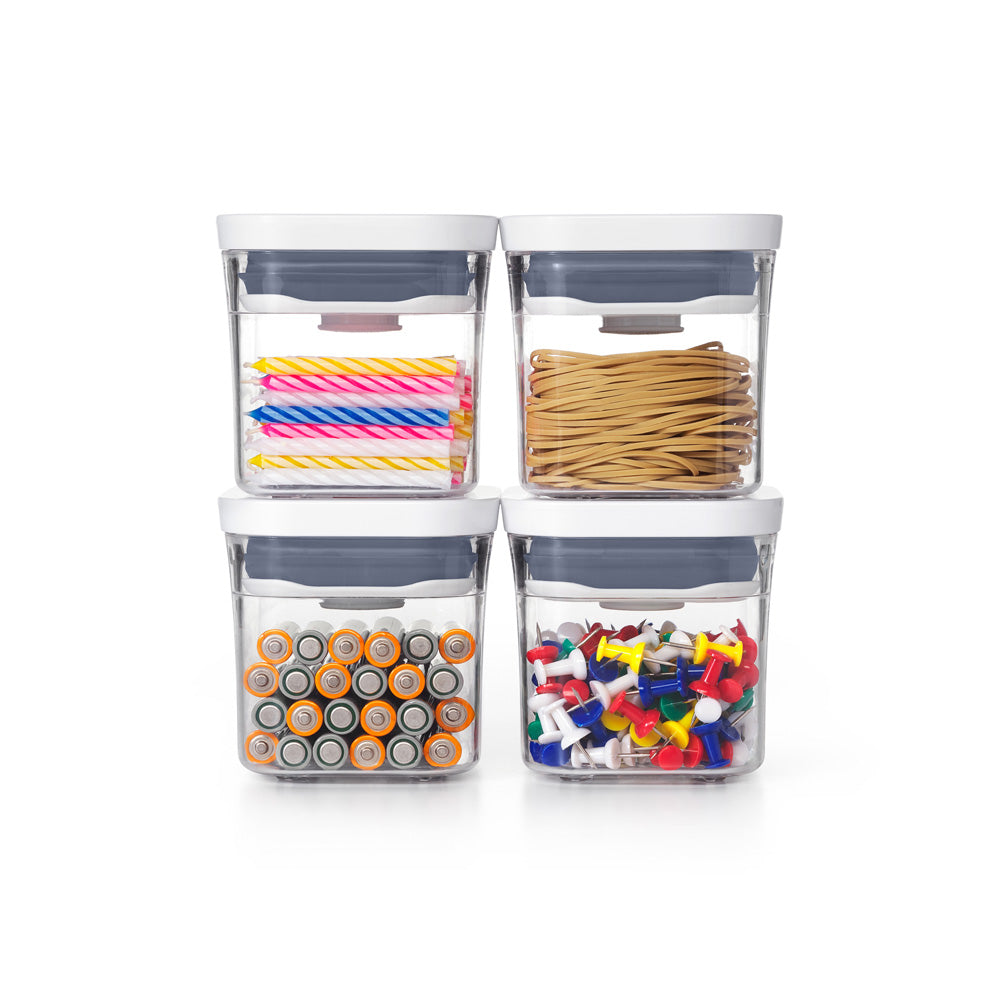 POP 4-Piece Square Container Set Mini