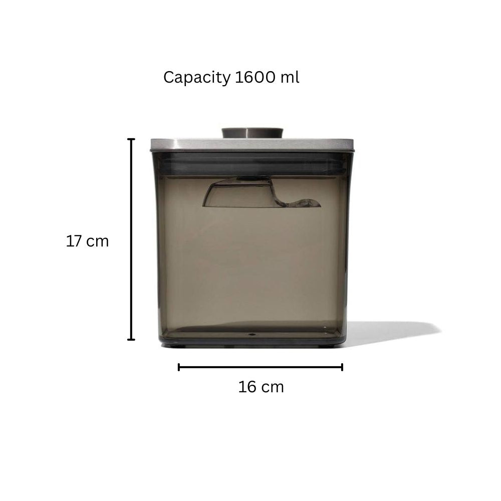 POP Tinted Coffee Storage Container With Scoop