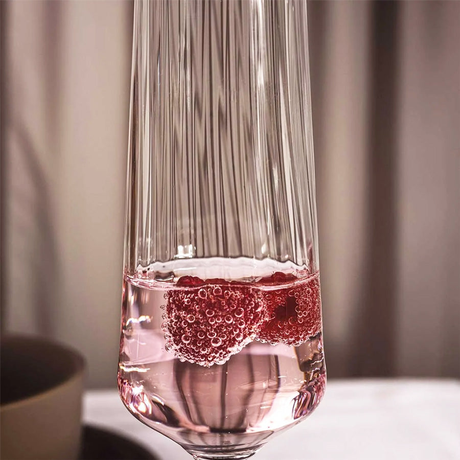 Paolo Champagne Flutes 220ml, Set of 4