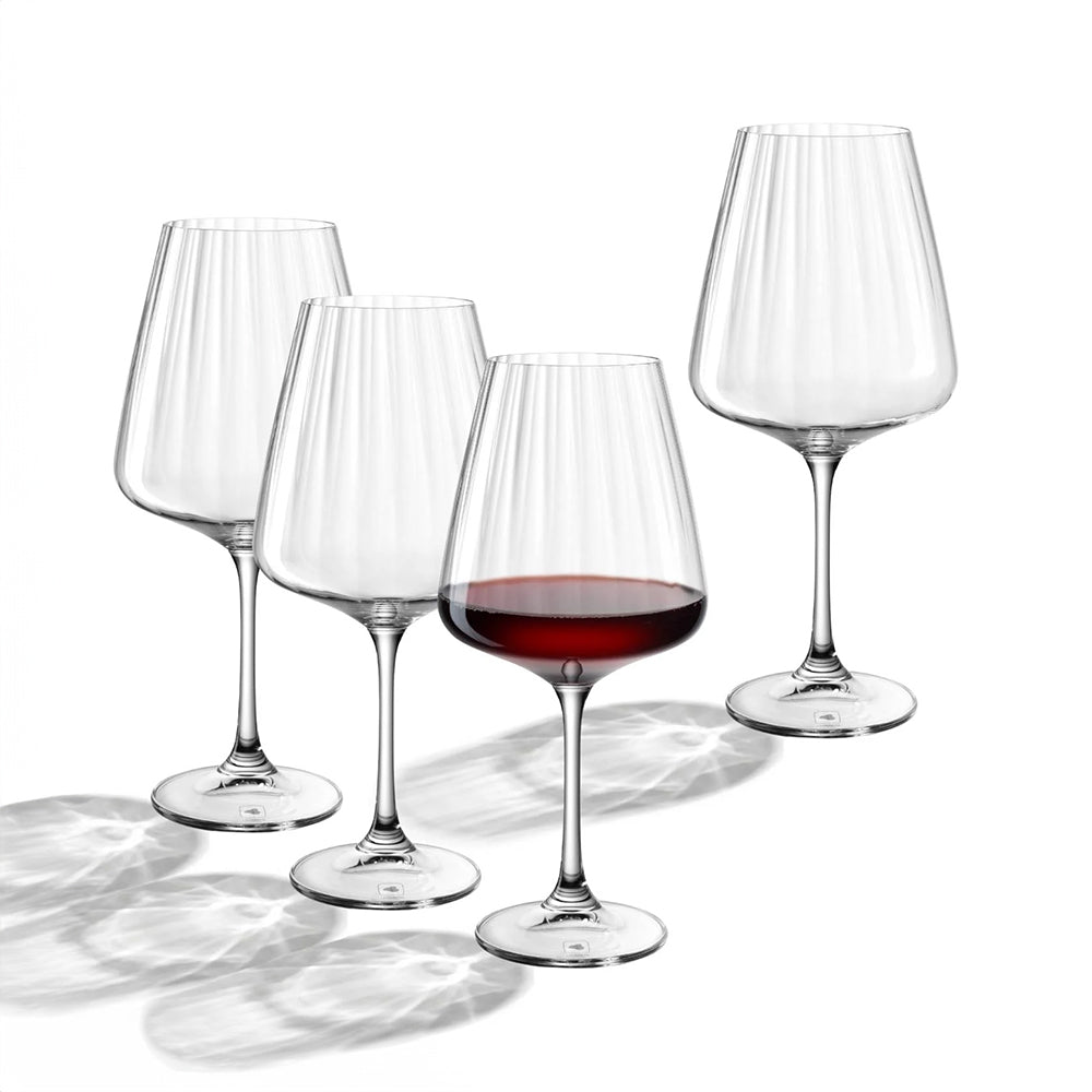 Paolo Red Wine Glasses 660ml, Set of 4