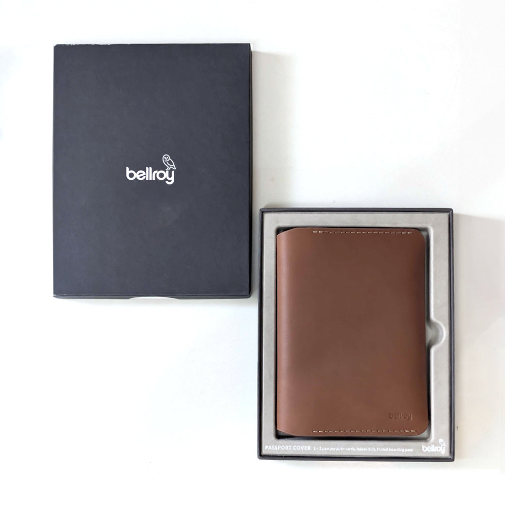 Passport Cover - Caramel