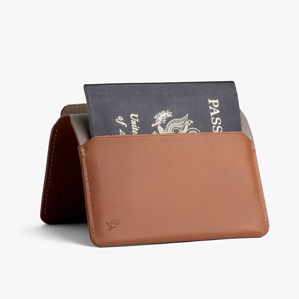Passport Cover - Caramel