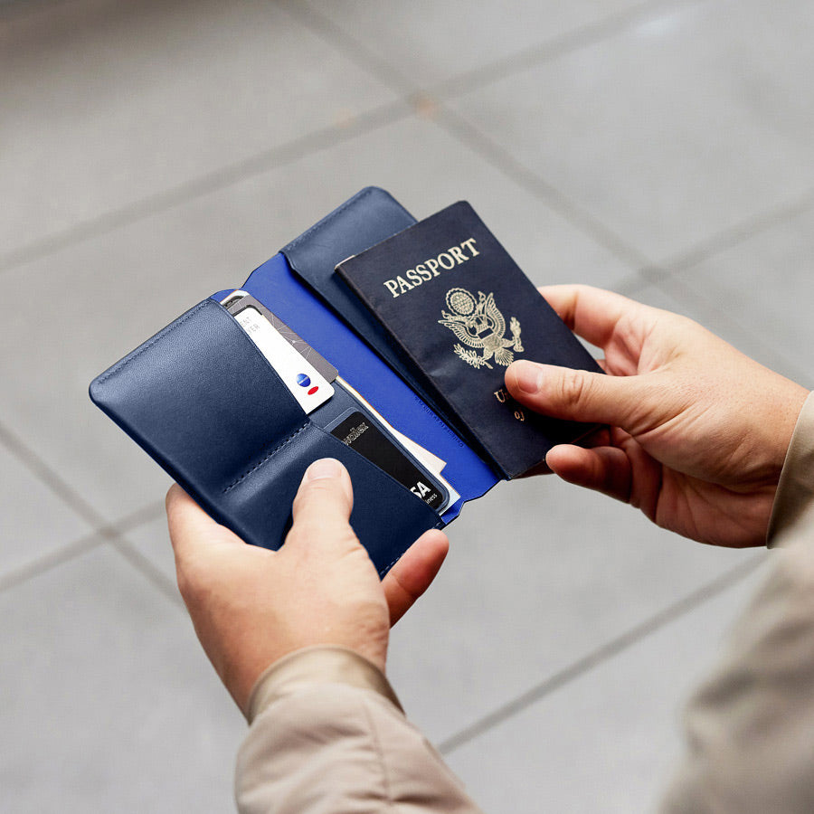Passport Cover - Navy