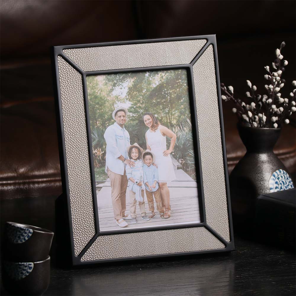 Vera Photo Frame Large - Grey Black