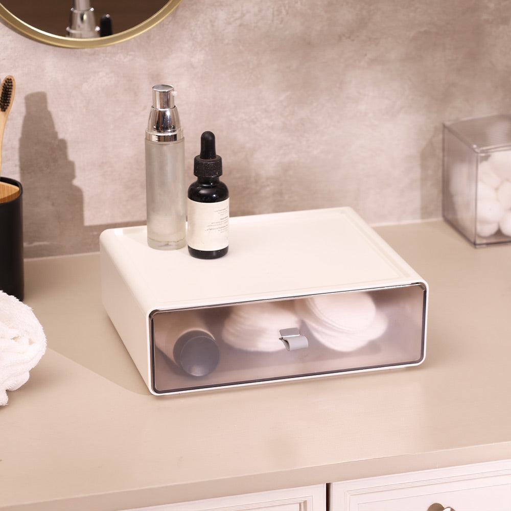 Pax Stackable Slide-out Organiser - White Grey