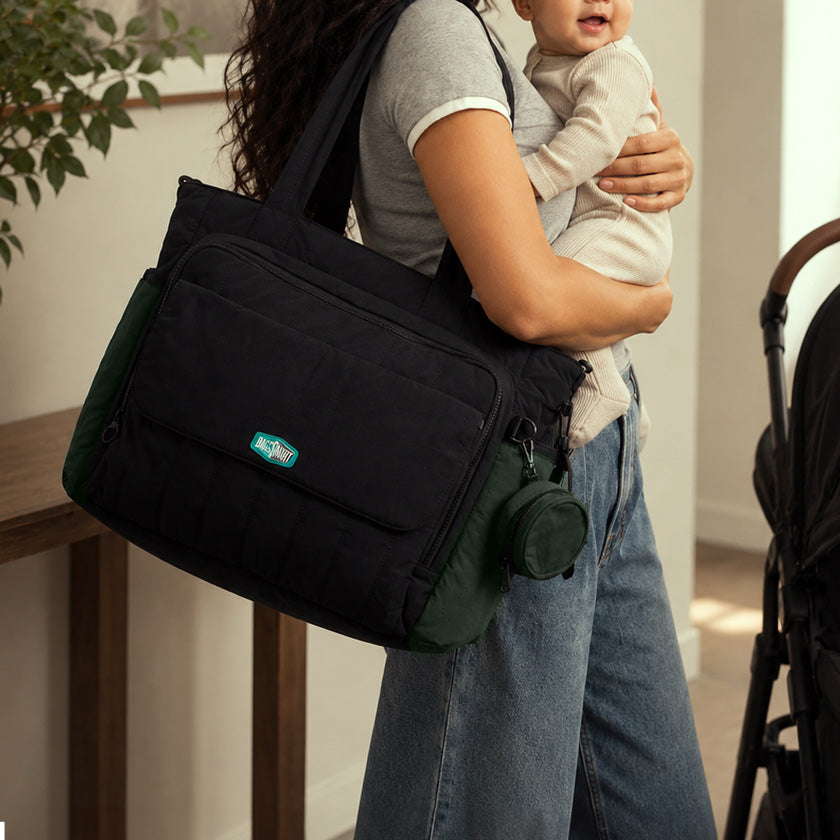 Paz Diaper Tote Bag 25L - Black