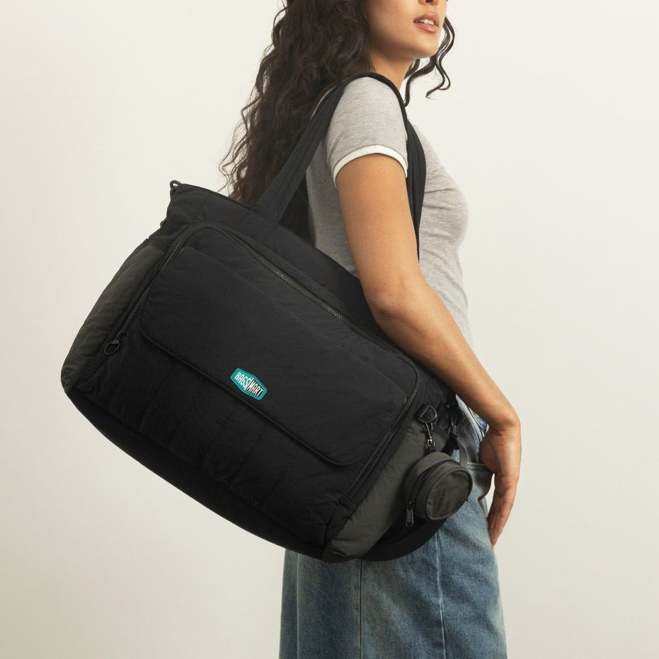 Paz Diaper Tote Bag 25L - Black