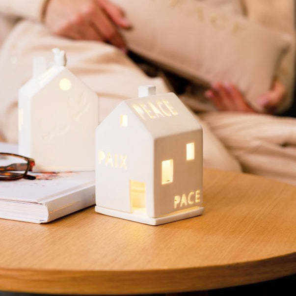 Peace House Tealight Holder & Sculpture Medium