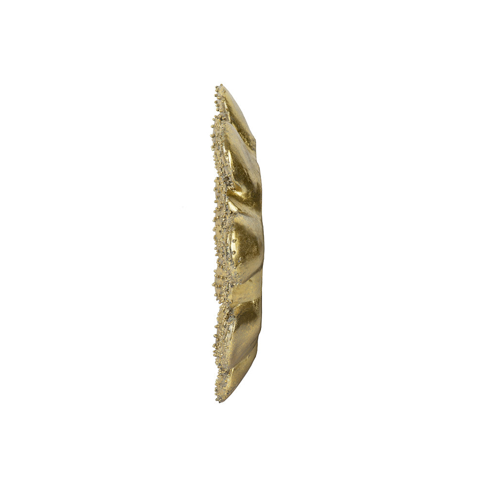 Pear Cacti Wall Accent Large - Gold