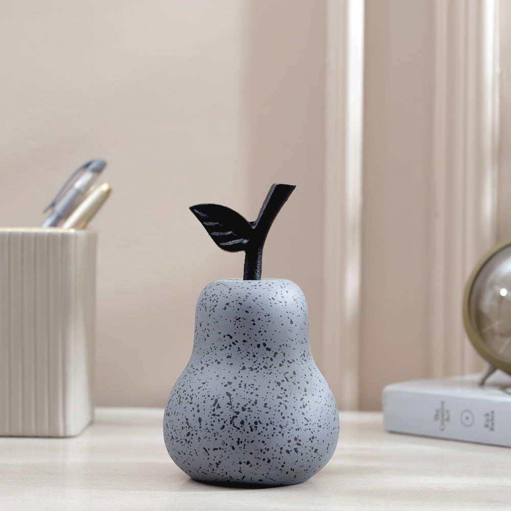 Pear Concrete Accent - Dark Grey