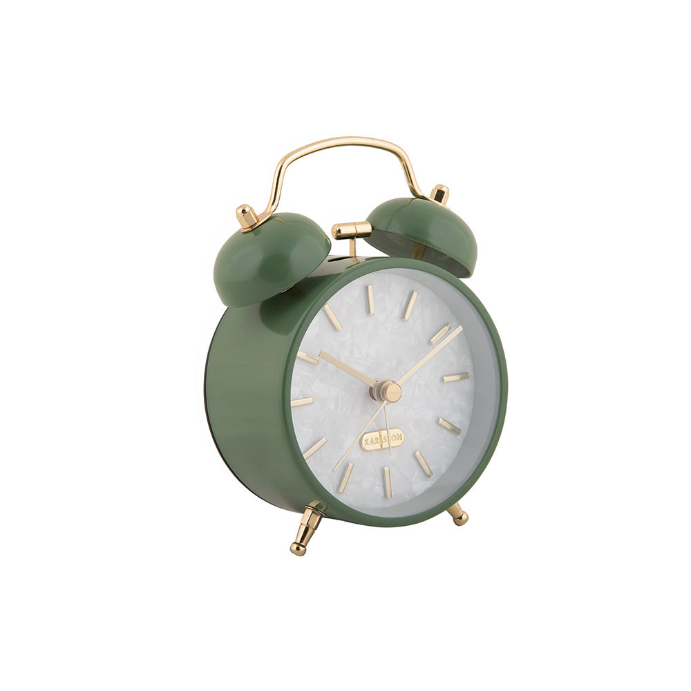 Pearl Glow Alarm Clock - Green