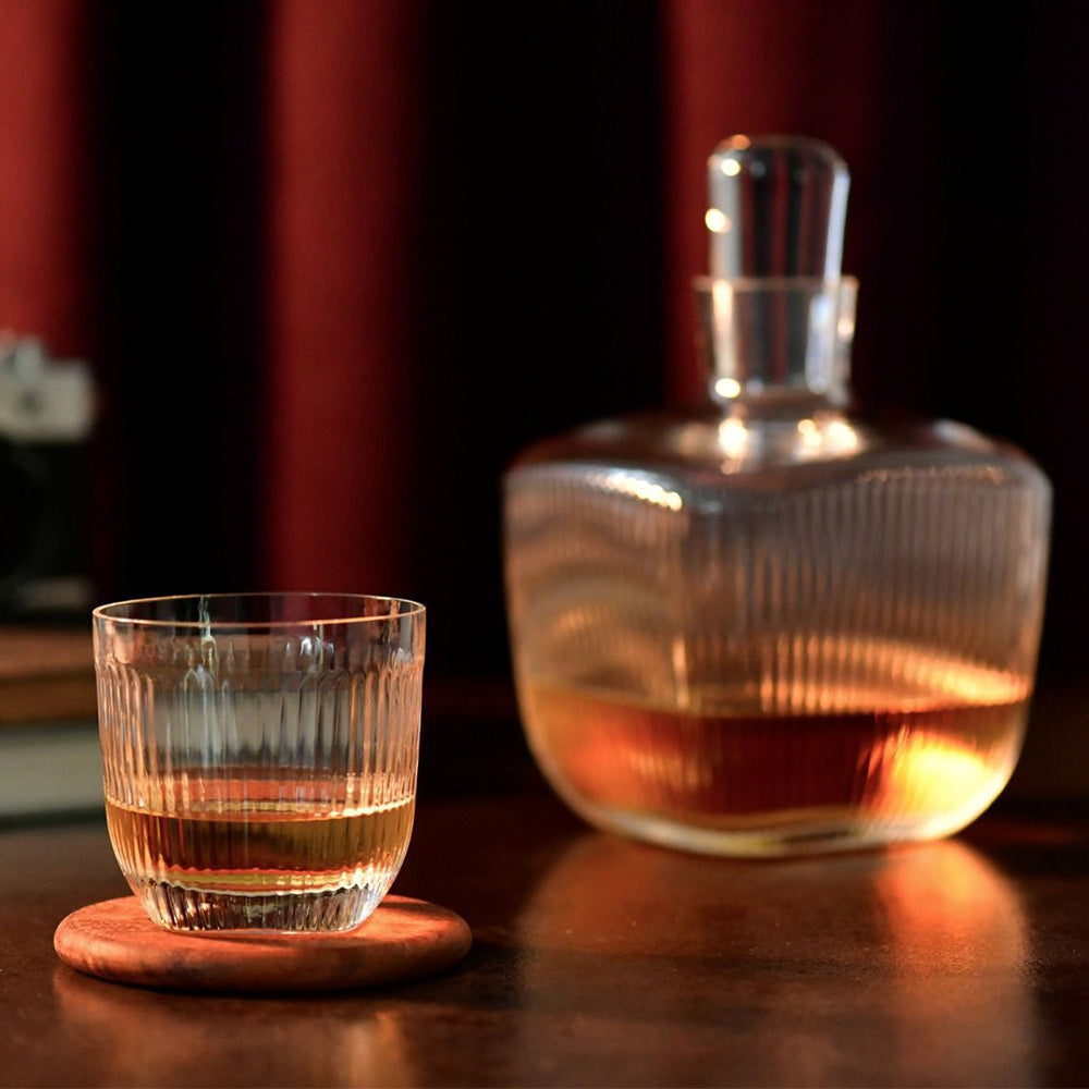 Perfect Serve Gentleman Whiskey Decanter & Glasses Set