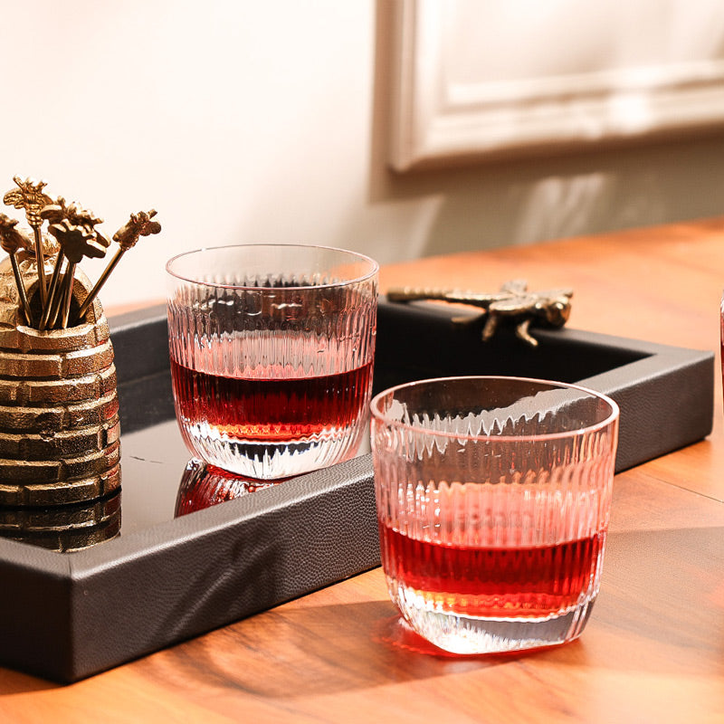 Perfect Serve Gentleman Whiskey Glasses 200ml, Set of 2