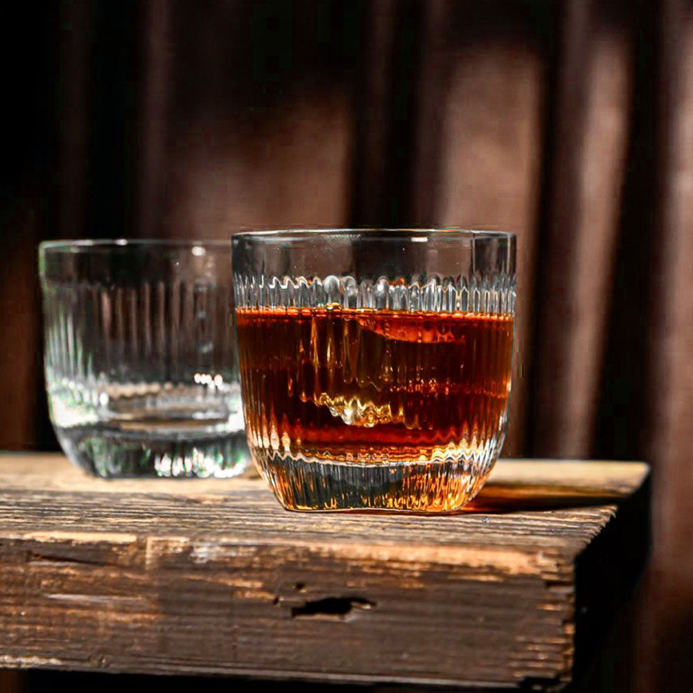 Perfect Serve Gentleman Whiskey Glasses 200ml, Set of 2