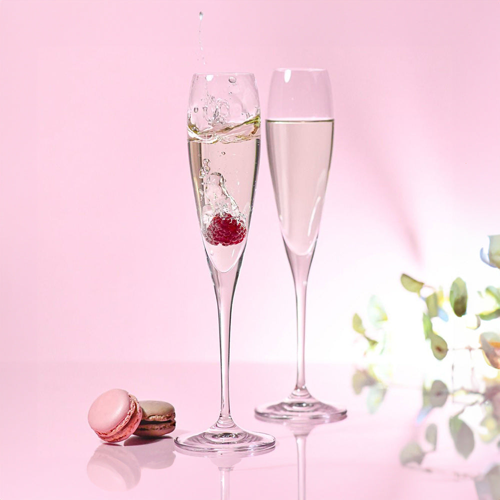 Perla Champagne Flutes 190ml, Set of 4